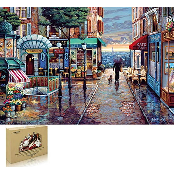 Puzzles for Adults 2000 Pieces Jigsaw Puzzle Color Painting Toy Kid Large Puzzle Games,Artwork for Home Decoration,Office Wall Decoration Painting 